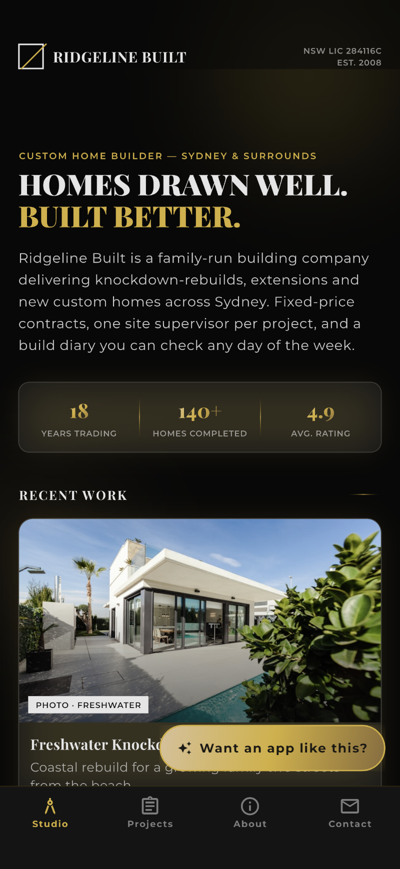 BuilderFlow screenshot 1